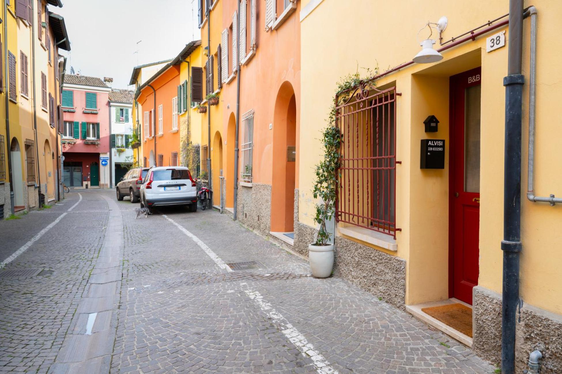 Bilocale Centro Storico Cesena Casa Ludo Apartment Bagian luar foto